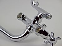 Смеситель для ванны Viko универсальный Хром арт-V-1115 — фото 9, Смеситель для ванны