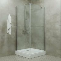 Товар: Душевой уголок Triton Форта-Хром 90х90 Щ0000053344 профиль Хром стекло прозрачное - фото 1 Душевой уголок Triton Форта-Хром 90х90 Щ0000053344 профиль Хром стекло прозрачное — фото 1, Квадратные душевые уголки