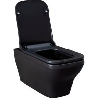 Товар: Унитаз Allen Brau Infinity 4.21011.31 подвесной Черный матовый без сиденья - фото 12 Унитаз Allen Brau Infinity 4.21011.31 подвесной Черный матовый без сиденья — фото 12, Подвесные унитазы