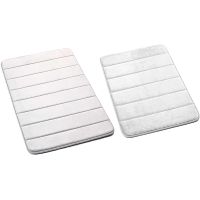 Комплект ковриков Ростовская Мануфактура Сантехники РМС КК-01СС-40х60/50х80 Серый — фото 1, Аксессуары для туалета