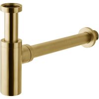 Сифон для раковины Paffoni ZACC240HGSP Золото медовое брашированное — фото 1, Сифоны для раковины