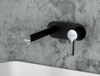 Смеситель для раковины Gappo G03-6 G1003-26 Черный матовый Хром — фото 10, Смесители для раковины