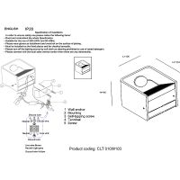 Товар: Настенный светильник Crystal Lux CLT 010 W100 WH Белый - фото 3 Настенный светильник Crystal Lux CLT 010 W100 WH Белый — фото 3, Светильники