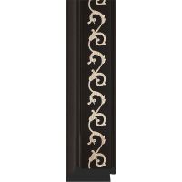 Товар: Зеркало Evoform Octagon 59x74 BY 7138 в багетной раме - Черный ардеко 81 мм - фото 2 Зеркало Evoform Octagon 59x74 BY 7138 в багетной раме - Черный ардеко 81 мм — фото 2, Мебель для ванной