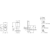 Товар: Унитаз компакт Jacob Delafon Aleo UJAL102-0 без бачка и сиденья - фото 5 Унитаз компакт Jacob Delafon Aleo UJAL102-0 без бачка и сиденья — фото 5, Унитазы