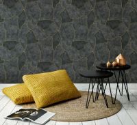 Обои Артекс Dieter Langer Fusion 10436-03 Винил на флизелине (1,06*10,05) Синий/Серебряный, Абстракция — фото 4, Обои для стен