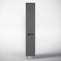 Товар: Шкаф пенал Style Line Марелла 30 Люкс Plus СС-00002420 с бельевой корзиной Серый матовый антискрейтч - фото 2 Шкаф пенал Style Line Марелла 30 Люкс Plus СС-00002420 с бельевой корзиной Серый матовый антискрейтч — фото 2, Мебель для ванной