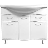 Товар: Тумба под раковину Stella Polar Концепт 100 SP-00000137 Белая - фото 3 Тумба под раковину Stella Polar Концепт 100 SP-00000137 Белая — фото 3, Тумбы под раковину