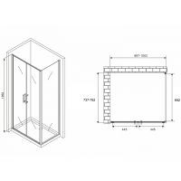 Товар: Душевой уголок Abber Sonnenstrand 100x75 AG04100BC-S75B профиль Черный стекло прозрачное - фото 4 Душевой уголок Abber Sonnenstrand 100x75 AG04100BC-S75B профиль Черный стекло прозрачное — фото 4, Прямоугольные душевые уголки