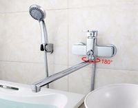 Смеситель для ванны Frap H73 F2273 универсальный Хром — фото 8, Смеситель для ванны