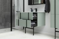 Тумба под раковину Allen Brau Reality 90 1.32006.CGM подвесная Олива матовая — фото 70, Тумбы под раковину