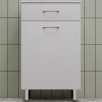 Товар: Комод Style Line Эко Стандарт ТН 50 АА00-000042 с бельевой корзиной Белый глянцевый - фото 1 Комод Style Line Эко Стандарт ТН 50 АА00-000042 с бельевой корзиной Белый глянцевый — фото 1, Комоды и тумбы для ванной комнаты