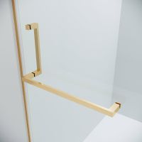 Душевой уголок Grossman Pragma 120х80 120.K33.03.1280.32.00 профиль Золото сатин стекло прозрачное — фото 9, Прямоугольные душевые уголки