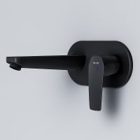 Смеситель для раковины AM.PM Gem F90A72222 Черный матовый Смеситель для раковины AM.PM Gem F90A72222 Черный матовый