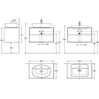 Товар: Тумба под раковину Kerama Marazzi Plaza Modern 80 PLB.M.80.2\WHT подвесная Белая глянцевая - фото 4 Тумба под раковину Kerama Marazzi Plaza Modern 80 PLB.M.80.2\WHT подвесная Белая глянцевая — фото 4, Тумбы под раковину