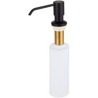 Дозатор для моющего средства Kaiser KH-3009 Черный матовый — фото 1, Дозаторы для кухонных моек