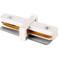 Соединитель линейный Crystal Lux CLT 0.211 06 WH Белый — фото 1, Комплектующие для освещения