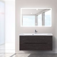 Зеркало BelBagno 100 SPC-GRT-1000-600-LED-TCH-WARM с подсветкой с подогревом с сенсорным выключателем — фото 7, Мебель для ванной