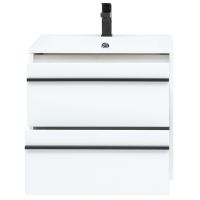 Товар: Тумба с раковиной Aquanet Lino 60 271943 подвесная Белая матовая - фото 6 Тумба с раковиной Aquanet Lino 60 271943 подвесная Белая матовая — фото 6, Мебель для ванной