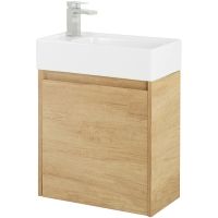 Товар: Тумба под раковину BelBagno Kraft Mini 50 L KRAFT MINI-500/260-1A-SO-RNN-L подвесная Rovere Nebrasca Nature - фото 2 Тумба под раковину BelBagno Kraft Mini 50 L KRAFT MINI-500/260-1A-SO-RNN-L подвесная Rovere Nebrasca Nature — фото 2, Тумбы под раковину