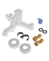 Товар: Смеситель для ванны Orange Karl M05-100w Белый - фото 7 Смеситель для ванны Orange Karl M05-100w Белый — фото 7, Смеситель для ванны