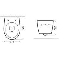 Товар: Унитаз Aquanet ZV-1 303977 подвесной с сиденьем Микролифт - фото 33 Унитаз Aquanet ZV-1 303977 подвесной с сиденьем Микролифт — фото 33, Подвесные унитазы