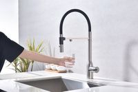 Товар: Смеситель для кухни Paulmark Magneto One Ma213188-BS Брашированная сталь - фото 11 Смеситель для кухни Paulmark Magneto One Ma213188-BS Брашированная сталь — фото 11, Смесители