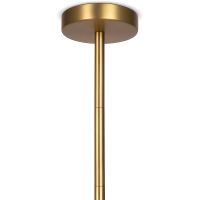 Подвесной светильник Maytoni Modern Tropic MOD164PL-06BS Белый Латунь — фото 4, Подвесные светильники