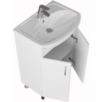 Товар: Тумба под раковину СанТа Уют 55 Белая - фото 3 Тумба под раковину СанТа Уют 55 Белая — фото 3, Тумбы под раковину