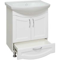 Товар: Тумба под раковину Runo Неаполь 65 00-00001033 Белая - фото 2 Тумба под раковину Runo Неаполь 65 00-00001033 Белая — фото 2, Тумбы под раковину