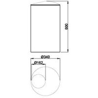 Ведро для мусора Nofer 14071.50.S Матовая нержавеющая сталь — фото 2, Мусорные ведра