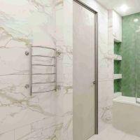 Водяной полотенцесушитель Terminus Виктория П6 400х600 бп500 4670078530059 Хром, боковое подключение, G 1" НР — фото 3, Водяные полотенцесушители