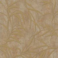Обои Marburg Urban Elegance 34238 Винил на флизелине (1,06*10,05) Коричневый/Золото, Листья/Штукатурка — фото 1, Обои для стен