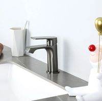 Товар: Смеситель для раковины Frap H71-9 F1071-9 Оружейная сталь - фото 13 Смеситель для раковины Frap H71-9 F1071-9 Оружейная сталь — фото 13, Смесители