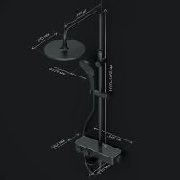 Товар: Душевая система AM.PM Inspire V2.0 F0750A522 с термостатом Черная матовая - фото 18 Душевая система AM.PM Inspire V2.0 F0750A522 с термостатом Черная матовая — фото 18, Душевое оборудование. Душевая программа