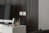 Модульная панель Acupan Krallen AP122505.94 Эльм коричневый 2760х122х12 мм — фото 3, Панели