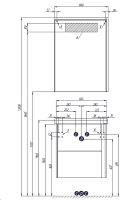 Тумба под раковину Aquaton Стоун 60 1A231401SXC80 подвесная Грецкий орех — фото 7, Тумбы под раковину