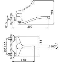 Товар: Смеситель для кухни Frap H54 F4654 Хром - фото 11 Смеситель для кухни Frap H54 F4654 Хром — фото 11, Смесители для кухни