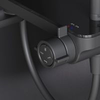 Душевая система AM.PM Like F0780722 Черная матовая — фото 11, Душевые стойки