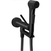 Гигиенический душ со смесителем Jacob Delafon Elate 2.0 E28317-BL Черный матовый — фото 1, Душевое оборудование. Душевая программа