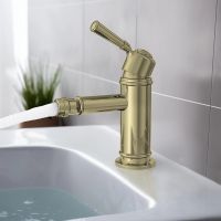 Смеситель для биде Aquatek Классик AQ1518PG Полированное золото — фото 6, Смесители для биде