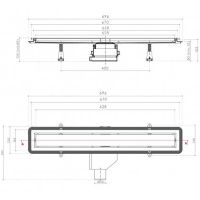Товар: Душевой лоток Pestan Confluo Premium Line 650 Black Glass Gold 13100116 с решеткой Черный глянцевый Золото глянцевое - фото 9 Душевой лоток Pestan Confluo Premium Line 650 Black Glass Gold 13100116 с решеткой Черный глянцевый Золото глянцевое — фото 9, Душевые лотки