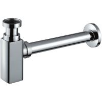 Сифон для раковины SantiLine SL-118 Хром — фото 1, Сифоны для раковины