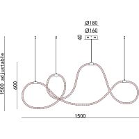Товар: Подвесной светильник Artelamp Klimt A2850SP-80BK Белый Черный - фото 2 Подвесной светильник Artelamp Klimt A2850SP-80BK Белый Черный — фото 2, Подвесные светильники