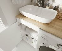 Товар: Тумба под раковину 1MarKa Wash 48Н Ц0000002638 Белый глянец - фото 5 Тумба под раковину 1MarKa Wash 48Н Ц0000002638 Белый глянец — фото 5, Тумбы под раковину