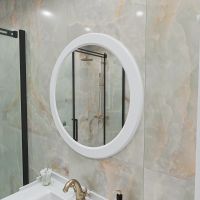 Зеркало Caprigo Valletta 80 35330-112.000.00.05 Белое матовое — фото 2, Зеркала в ванную комнату