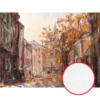 Фреска Ortograf Городской пейзаж живопись 8036 Фактура бархат FX Флизелин (3,6*2,7) Коричневый, Город/Живопись — фото 1, Фрески