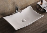 Раковина-чаша Ceruttispa 57 CR7078 9590 Белая — фото 2, Раковины накладные