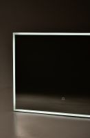 Зеркало Sintesi Armadio 80 SIN-SPEC-ARMADIO-black-80 с подсветкой Черное с сенсорным выключателем — фото 5, Зеркала в ванную комнату