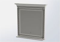 Товар: Зеркало Aquanet Селена 105 201647 с подсветкой с сенсорным выключателем Белое - фото 6 Зеркало Aquanet Селена 105 201647 с подсветкой с сенсорным выключателем Белое — фото 6, Зеркала в ванную комнату